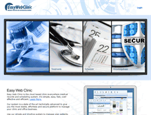 Tablet Screenshot of easywebclinic.com